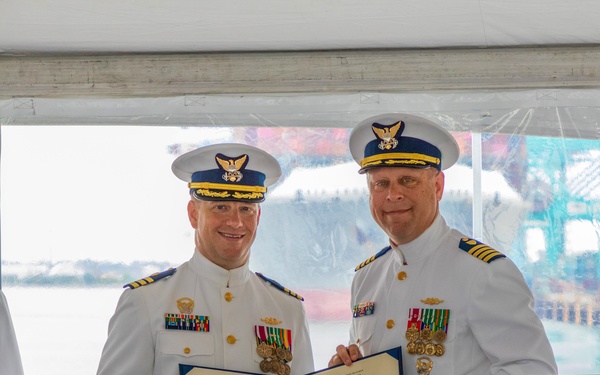 New commanding officer at the helm of USCGC Legare