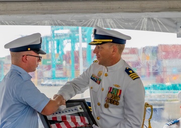 New commanding officer at the helm of USCGC Legare
