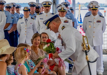 New commanding officer at the helm of USCGC Legare