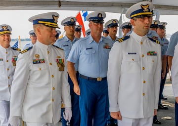 New commanding officer at the helm of USCGC Legare