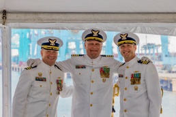 New commanding officer at the helm of USCGC Legare