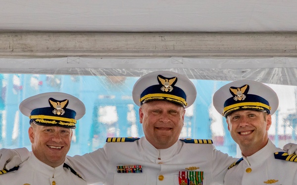 New commanding officer at the helm of USCGC Legare