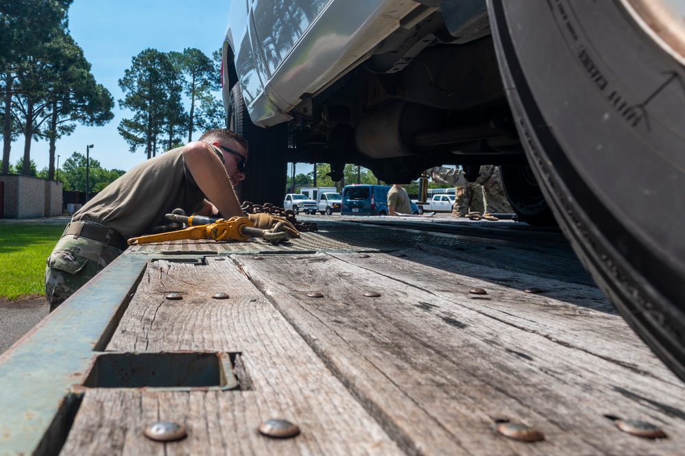 4th LRS hosts ground transportation rodeo event