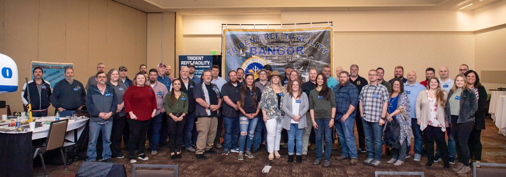 TRFB Members Pose for Photo at Job Fair in Suquamish