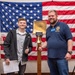 Tentative TRFB Hire Poses for Photo at Job Fair