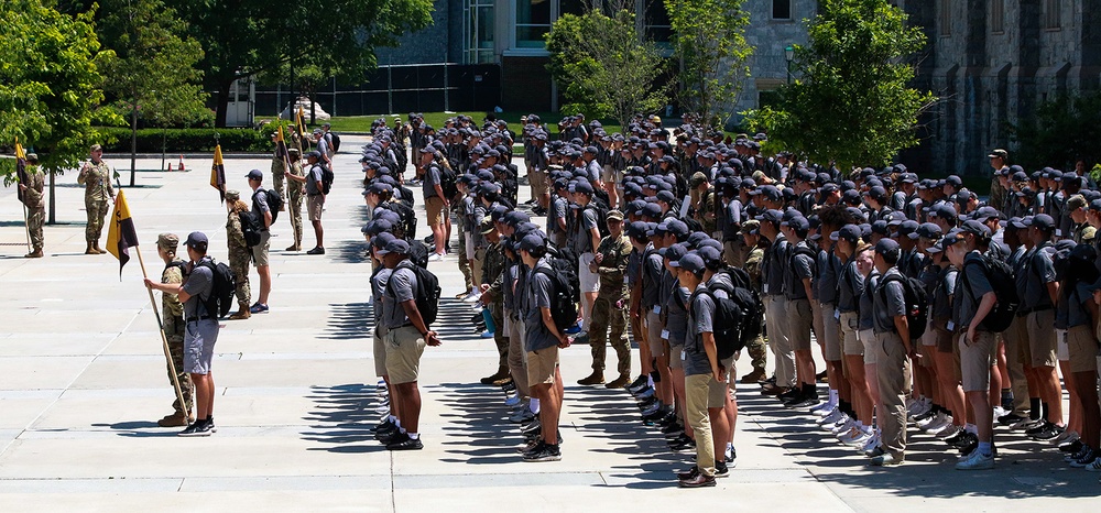 Cadet candidates receive insight on academy during SLE