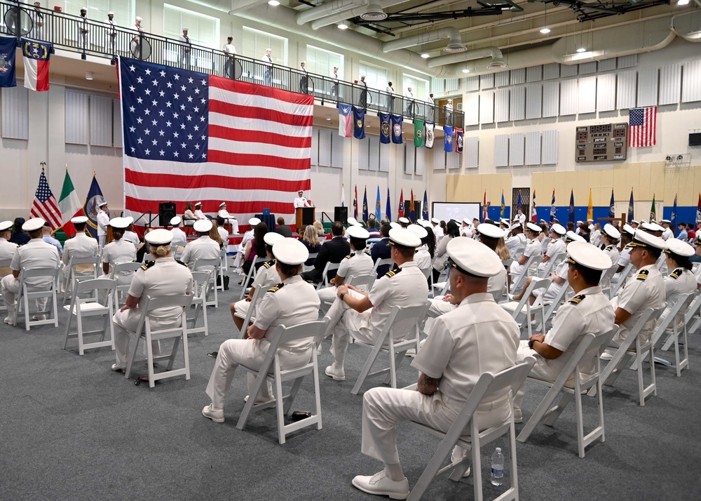 USMRTC Sigonella Hold Change of Command Ceremony