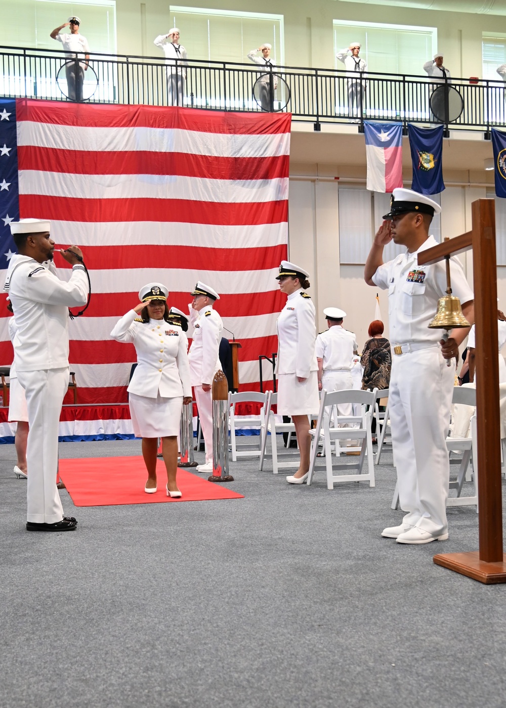 USMRTC Sigonella Hold Change of Command Ceremony