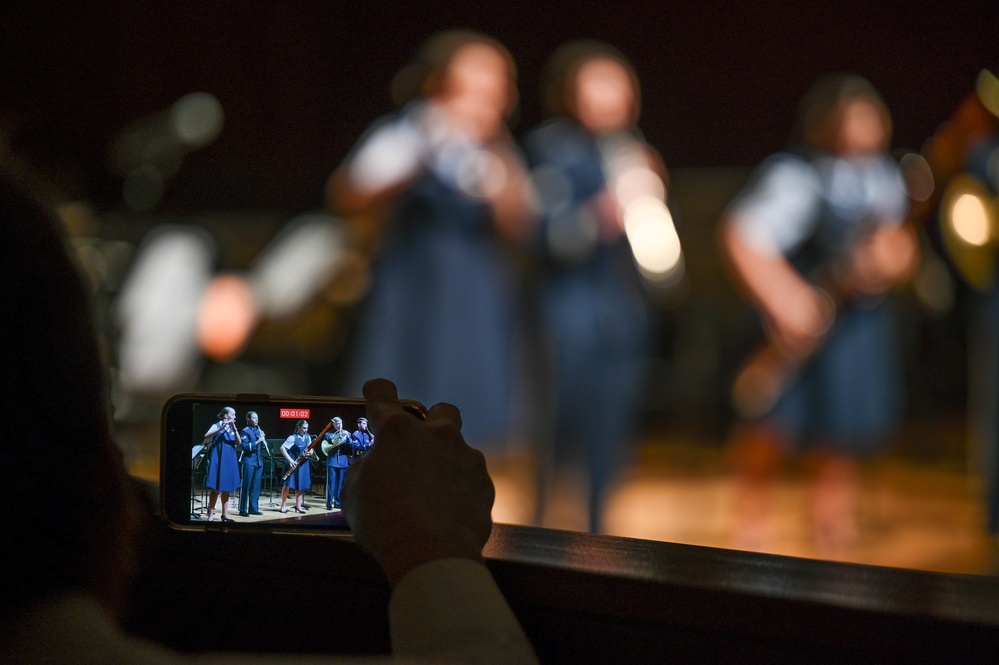 United States Air Force Band of the West Nightwatch and Mission Winds perform in Puerto Rico