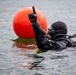 Latvian navy divers conduct training