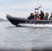 Latvian navy divers conduct training