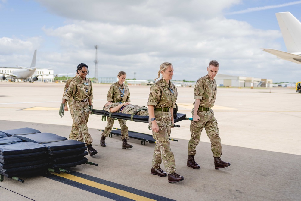 315th AES Trains with Royal Air Force