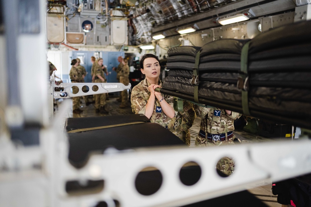 315th AES Trains with Royal Air Force