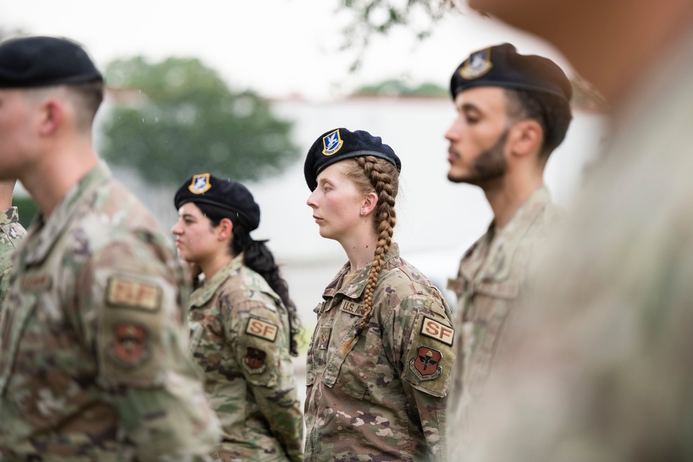 Police Week retreat ceremony