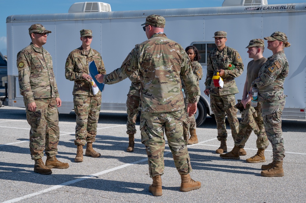 45th MDG bioenvironmental team conducts biological warfare agent response exercise