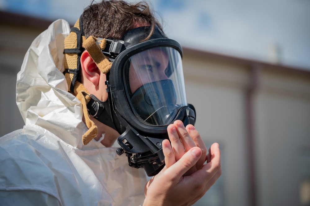 45th MDG Bioenvironmental team conducts biological warfare agent response exercise