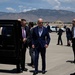 President Biden arrives at Kirtland AFB