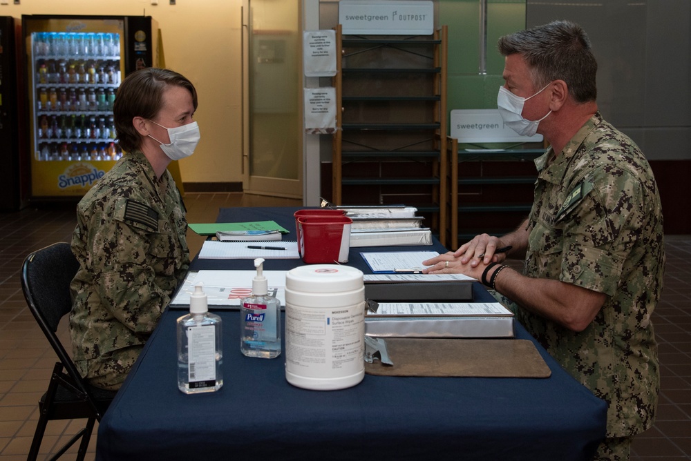 Walter Reed Holds a Blood Drive