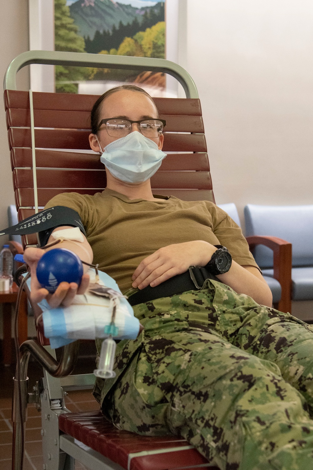 Walter Reed Holds a Blood Drive