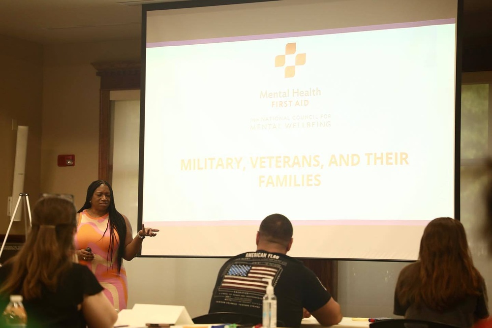 Provider Soldiers learn mental health first aid