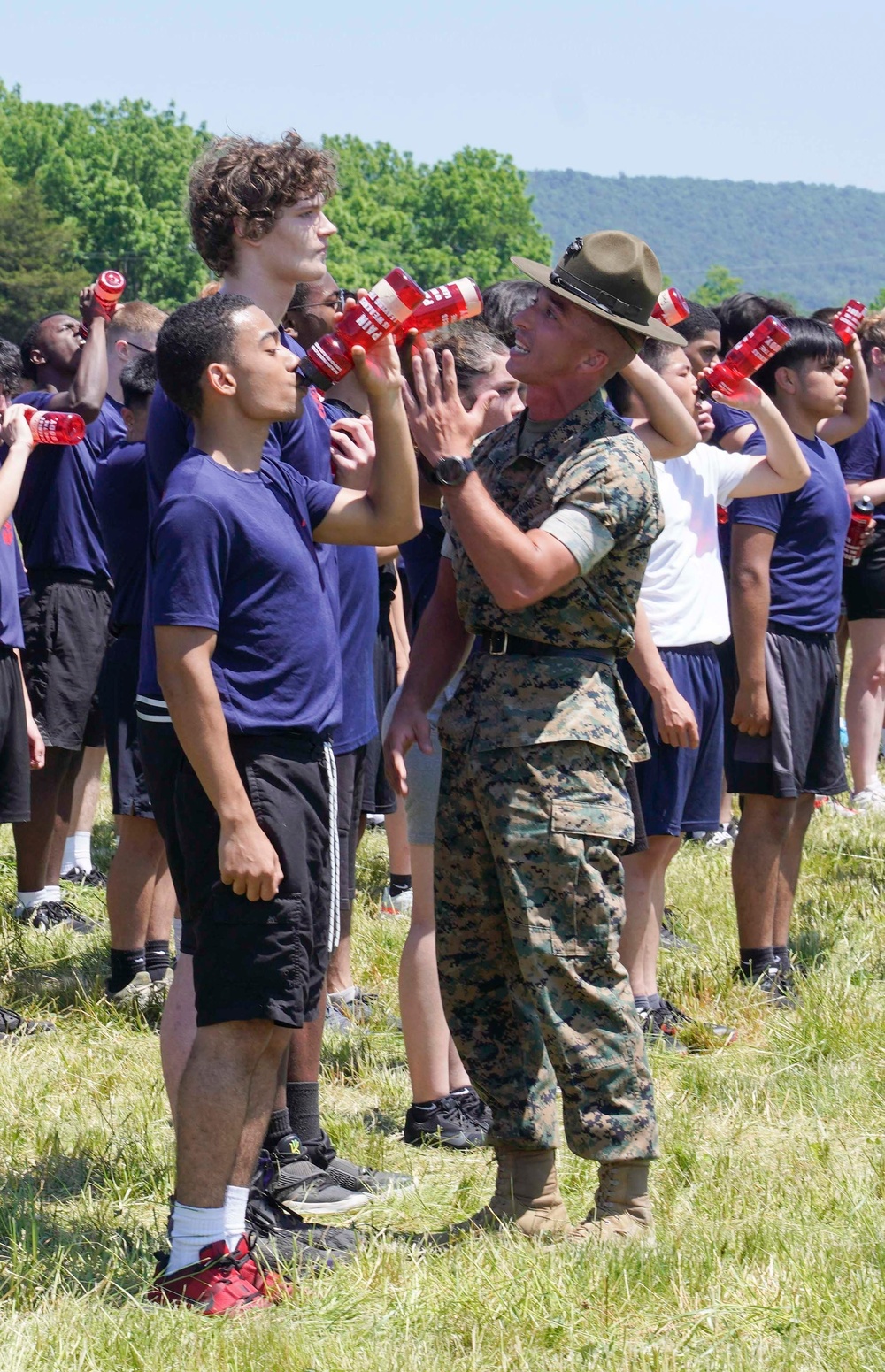 Harrisburg Marines host annual pool function