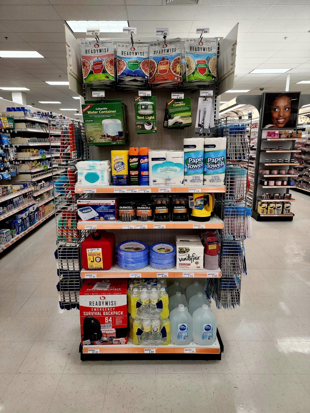 Hurricane display - Tyndall Exchange main store