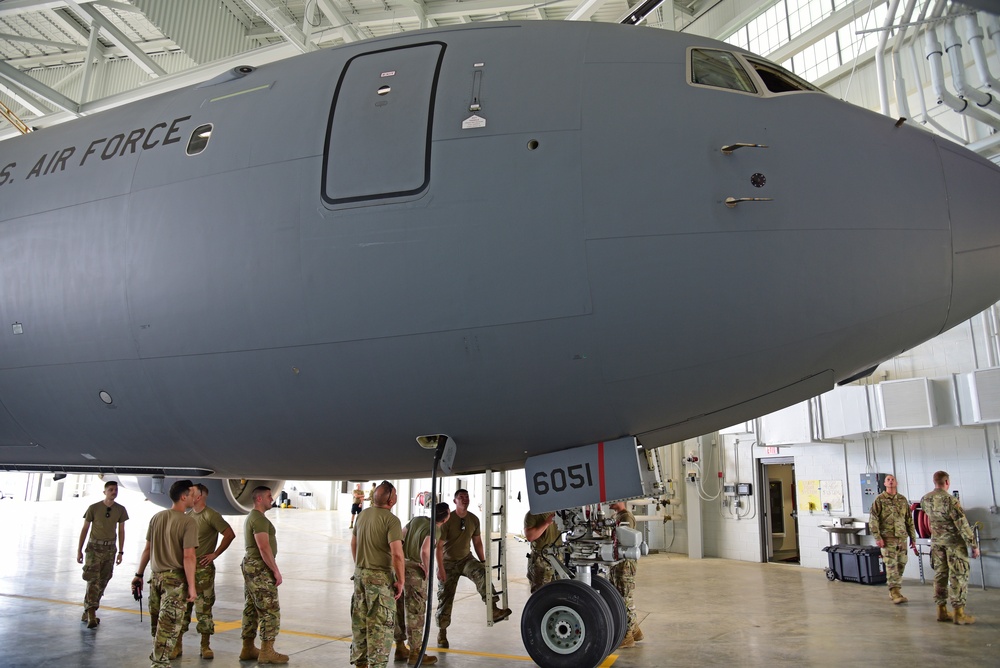 134th ARW opens $31 million hangar, vies for next-gen refueling tanker