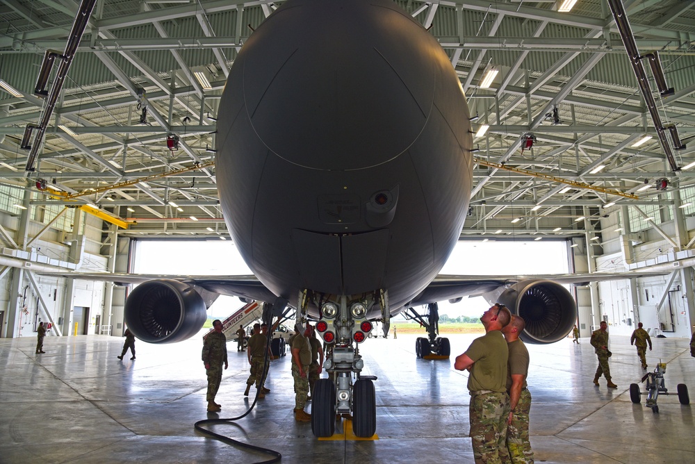 134th ARW opens $31 million hangar, vies for next-gen refueling tanker