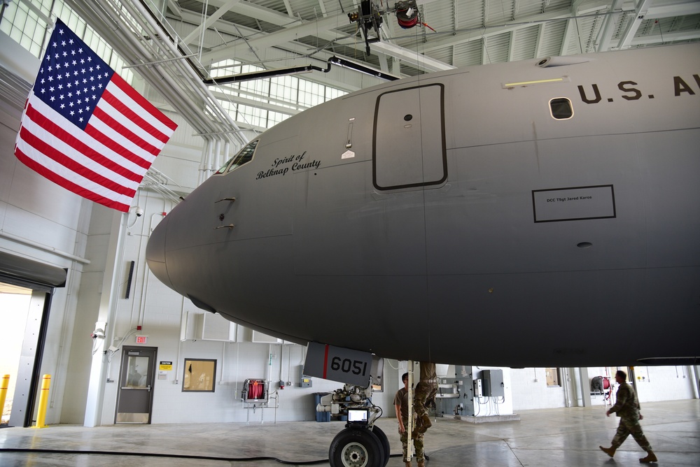 134th ARW opens $31 million hangar, vies for next-gen refueling tanker