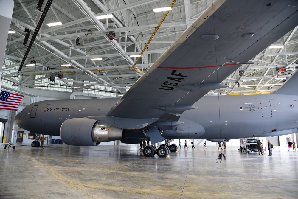 134th ARW opens $31 million hangar, vies for next-gen refueling tanker