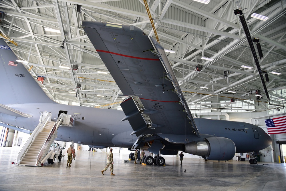 134th ARW opens $31 million hangar, vies for next-gen refueling tanker