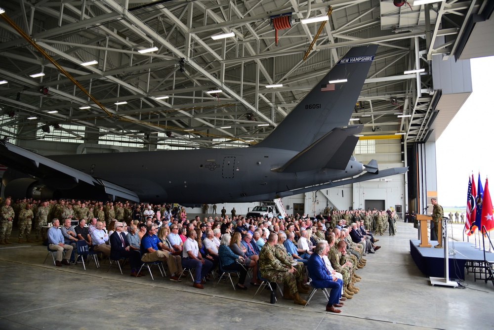 134th ARW opens $31 million hangar, vies for next-gen refueling tanker