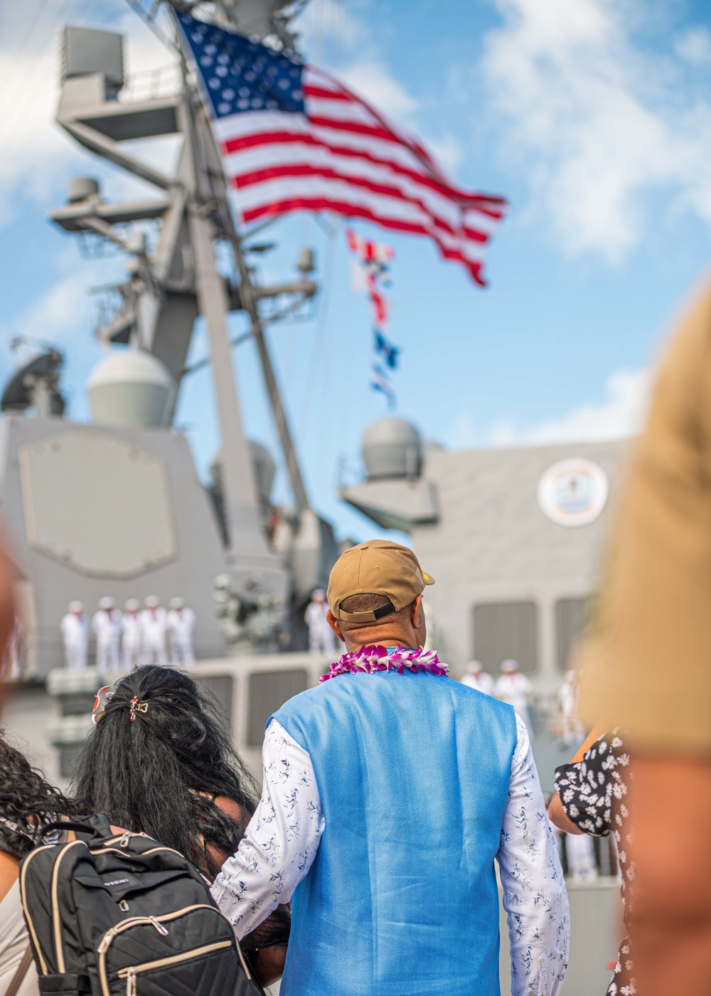 USS Frank E Petersen Jr Arrives at Pearl Harbor Homeport