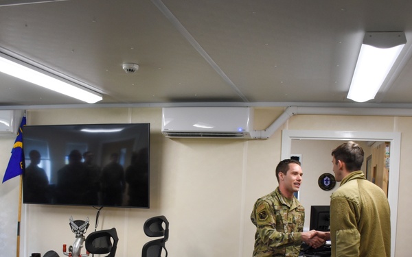 442d LRS DFT troop commander coins 100 LRS members