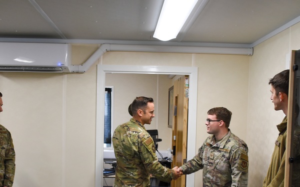 442d LRS DFT troop commander coins 100 LRS members