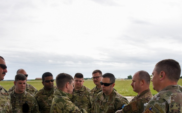 442d POL receives FARP training at RAF Mildenhall