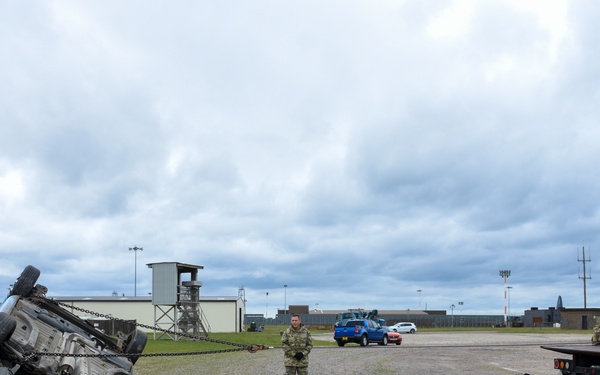 442d vehicle operations flight receives rolled vehicle training at RAF Mildenhall