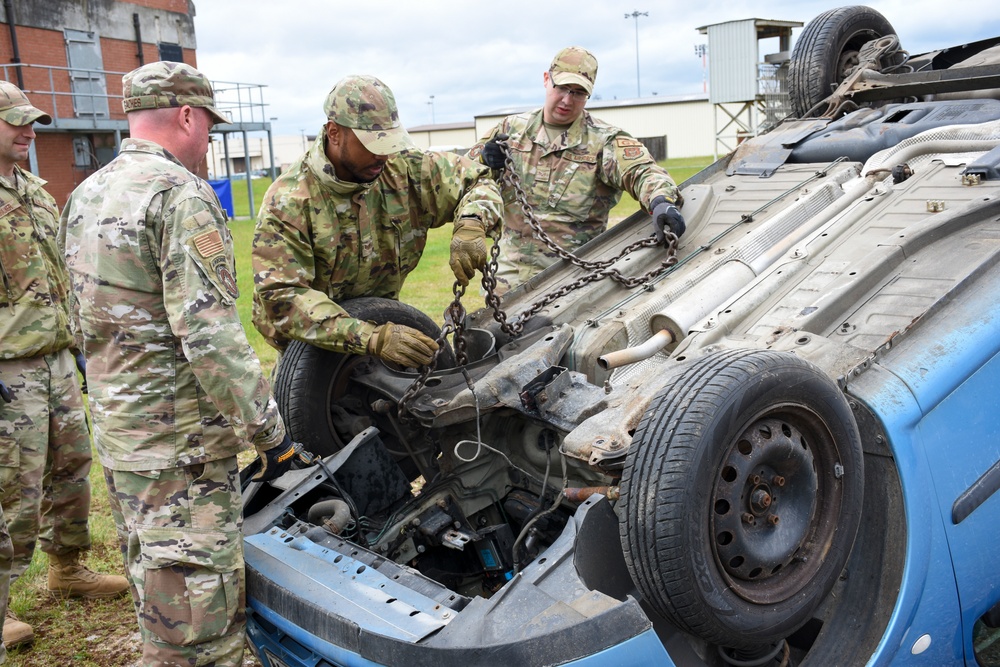 442d vehicle operations flight receives rolled vehicle training at RAF Mildenhall