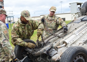 442d vehicle operations flight receives rolled vehicle training at RAF Mildenhall
