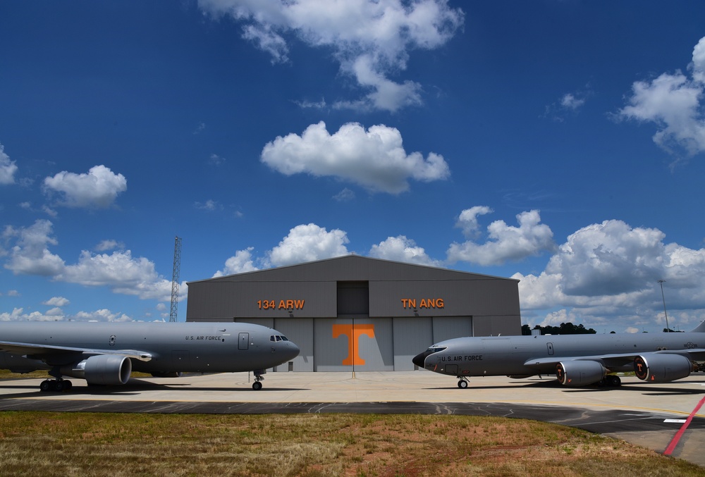 134th ARW opens $31 million hangar, vies for next-gen refueling tanker