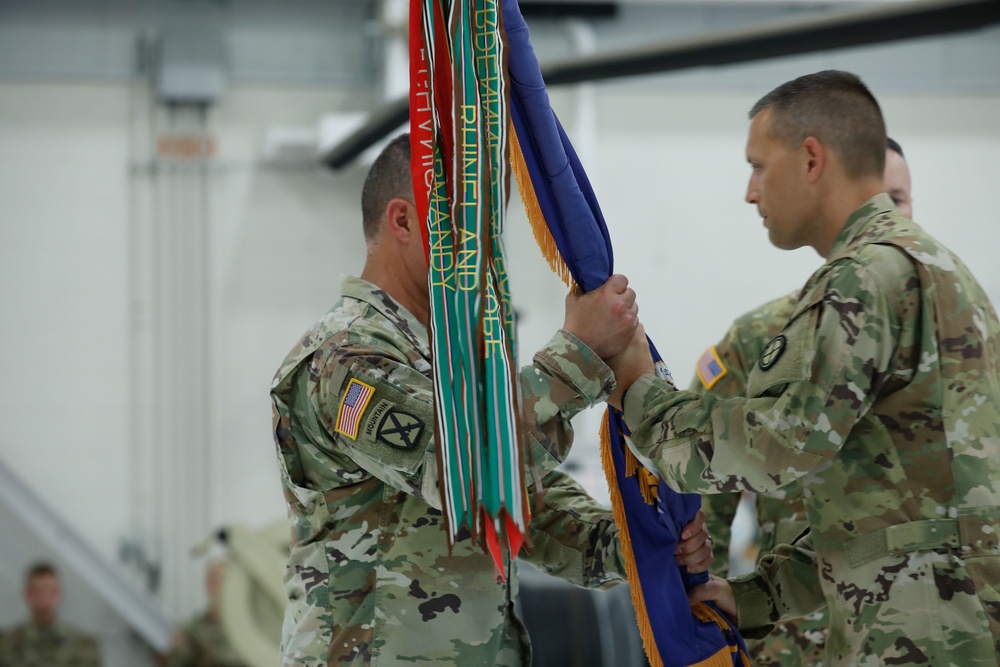 1/135th Assault Helicopter Battalion Change of Command Ceremony