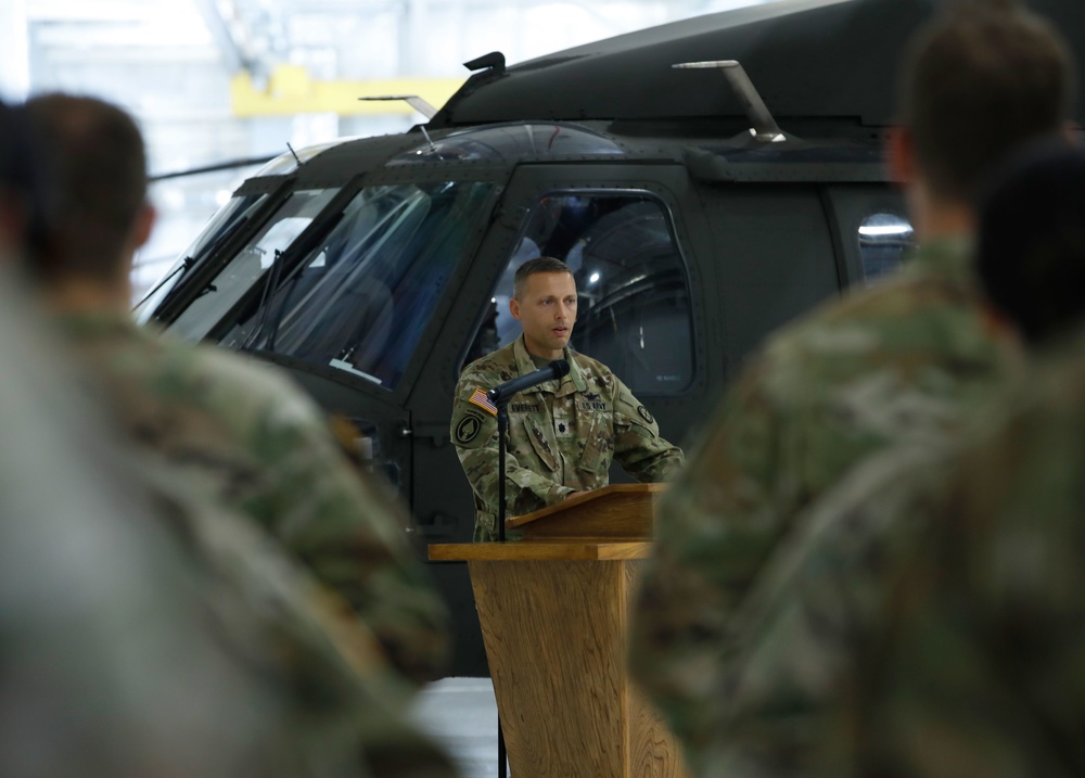 1/135th Assault Helicopter Battalion Change of Command Ceremony