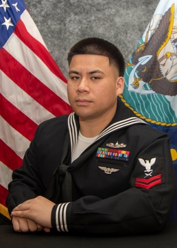 Junior Sailor of the Quarter: Yeoman 2nd Class Marc Navarro