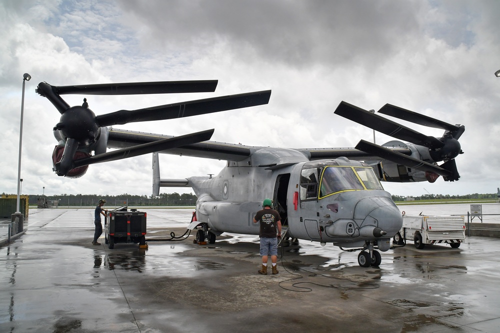 FRCE Marks Maintenance Firsts with V-22 Repairs
