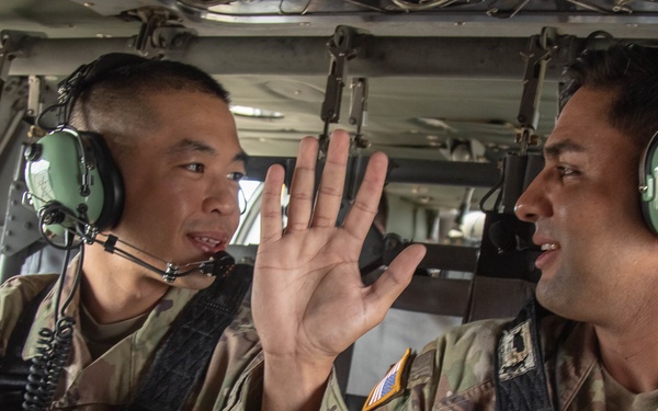 NCO Reenlists During Western Strike 22-06