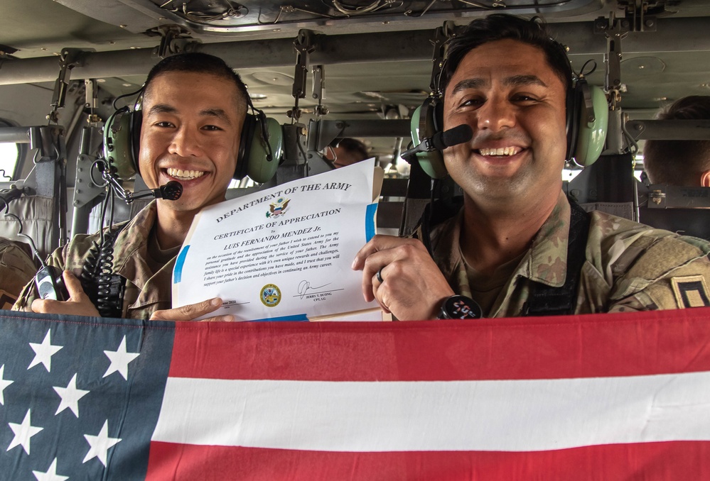 NCO Reenlists During Western Strike 22-06