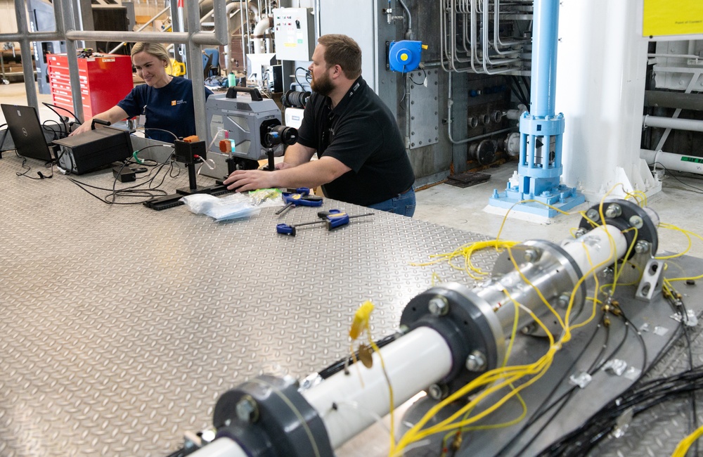 Propulsion team continues flow visualization study to save time, money