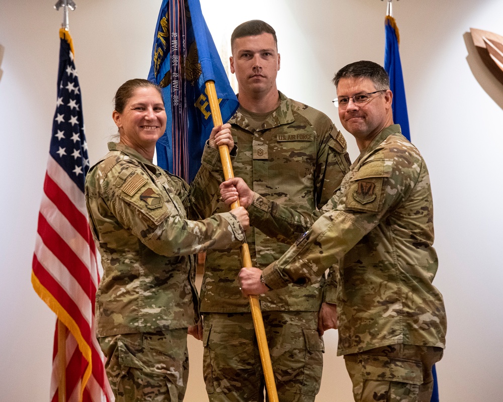 325th Force Support Squadron Change of Command