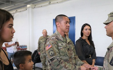 Alexandre Santana, 578 BEB, promoted to Command Sgt. Major