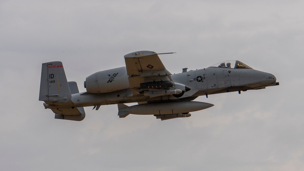 124th A-10s Get Dirty at Fort McCoy